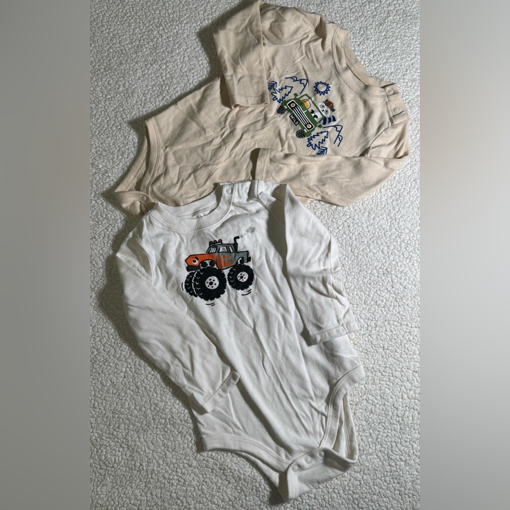 Kids 2 bodysuits Long Sleeve